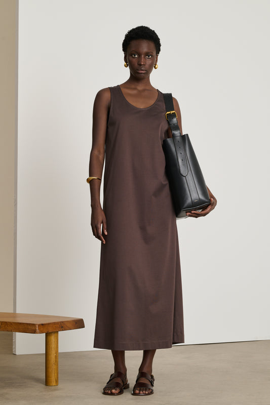 Robe Delia - Marron - Coton - Femme