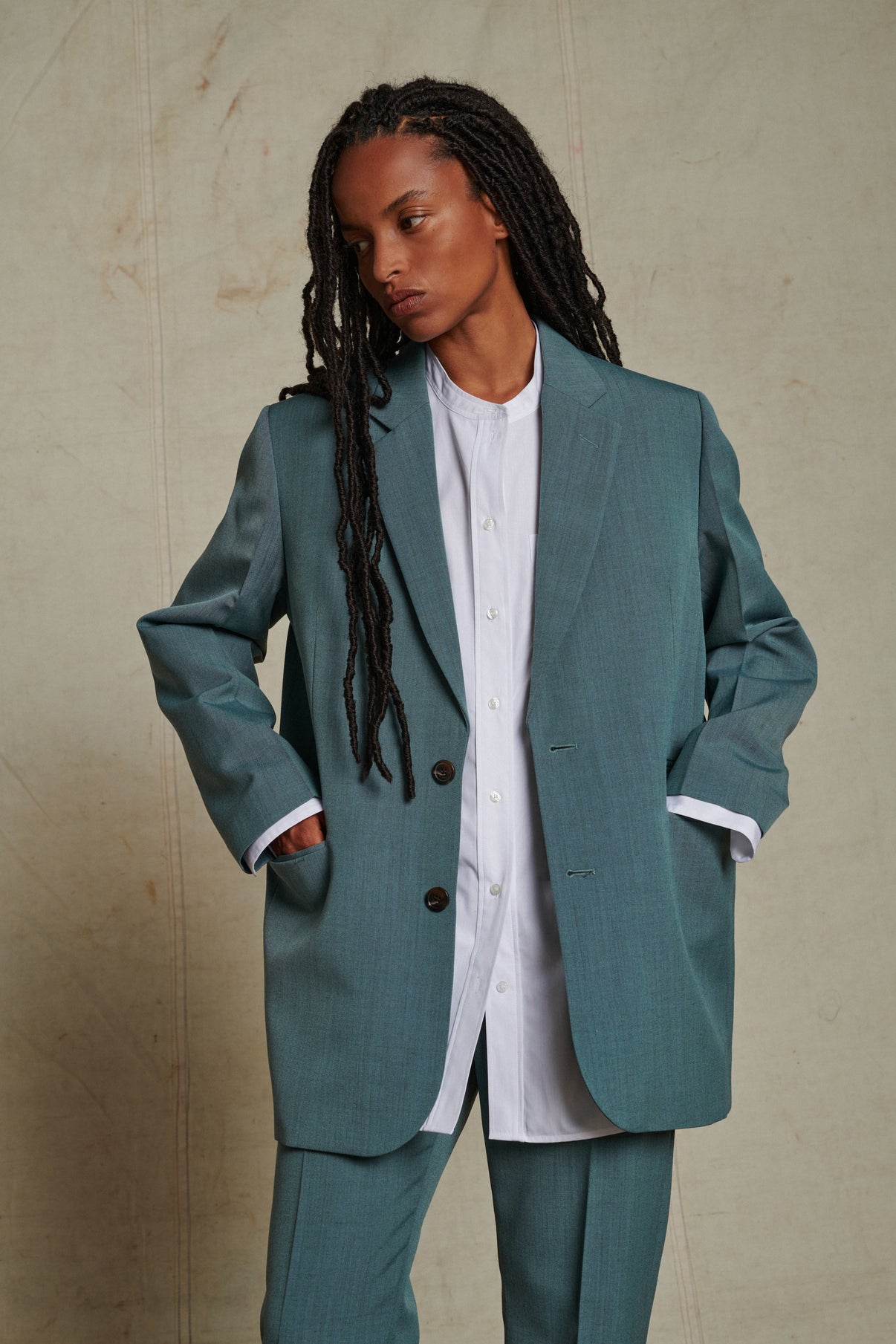 Veste Auteuil - Vert D'Eau - Femme vue 1