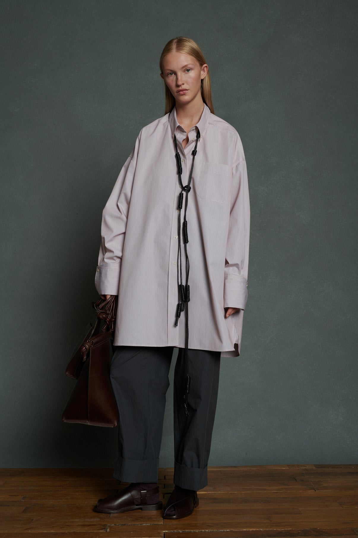 Robe Autriche - Marron/Écru - Coton - Femme vue 8