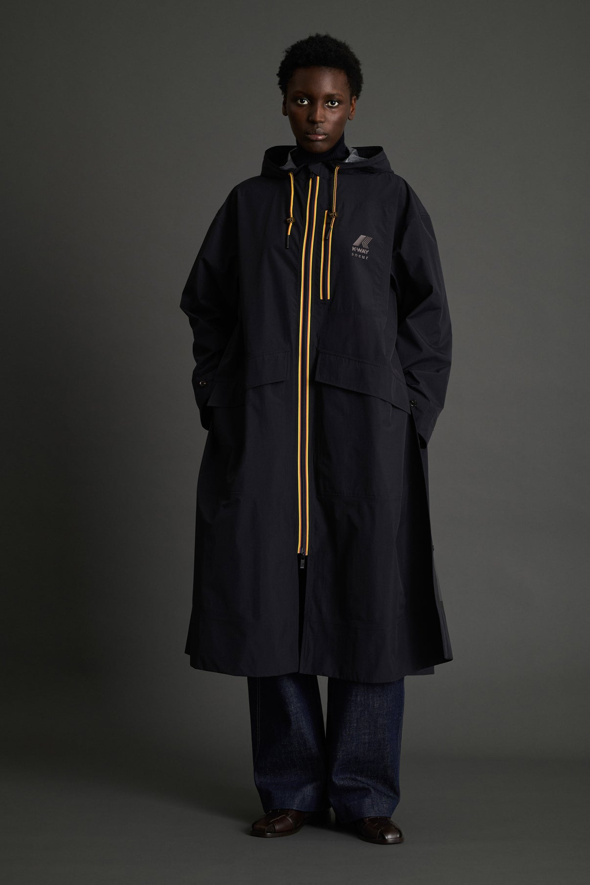 TRENCH PRADEL NAVY vue 1