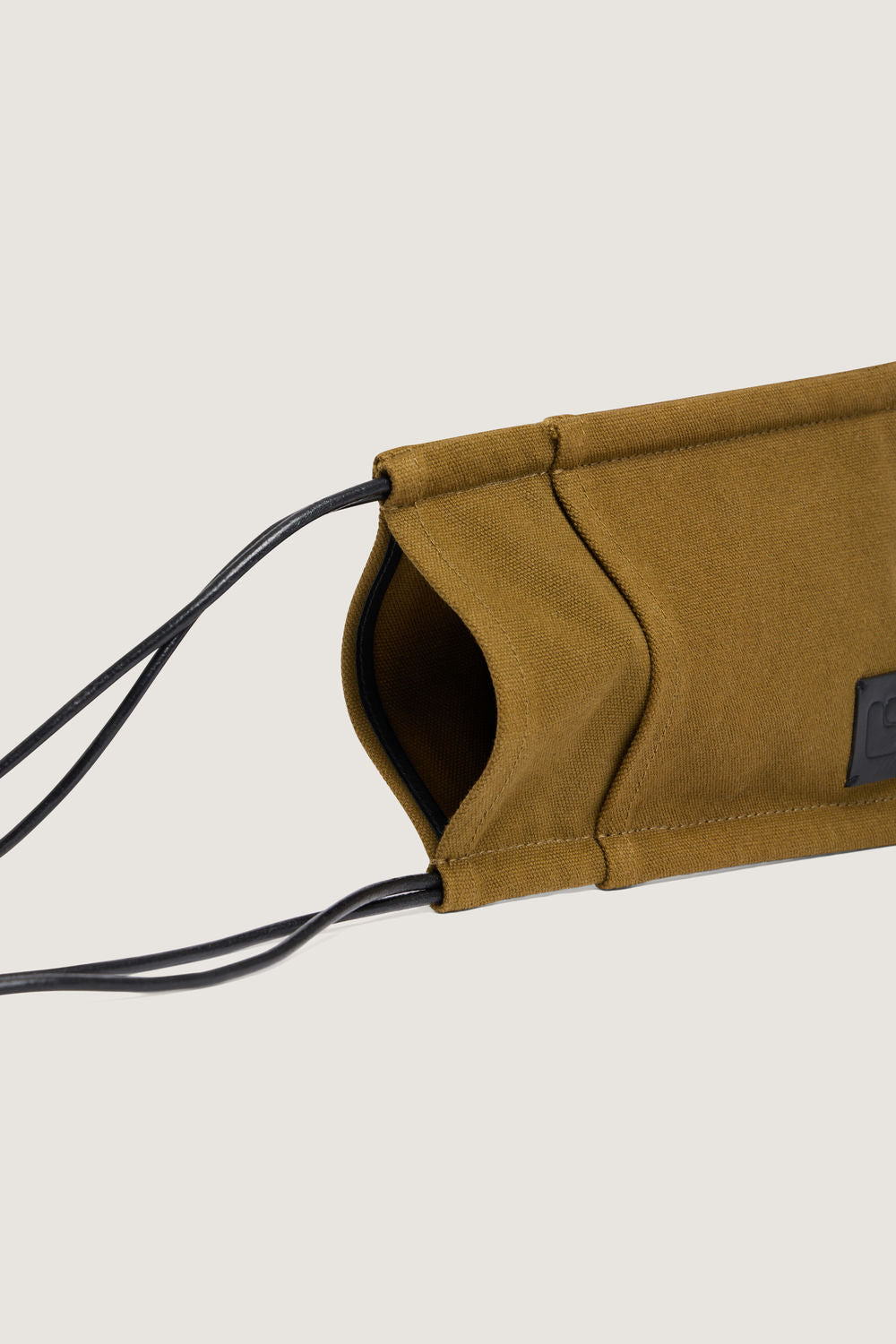 Pochette August - Bronze/Noir - Coton - Femme vue 4